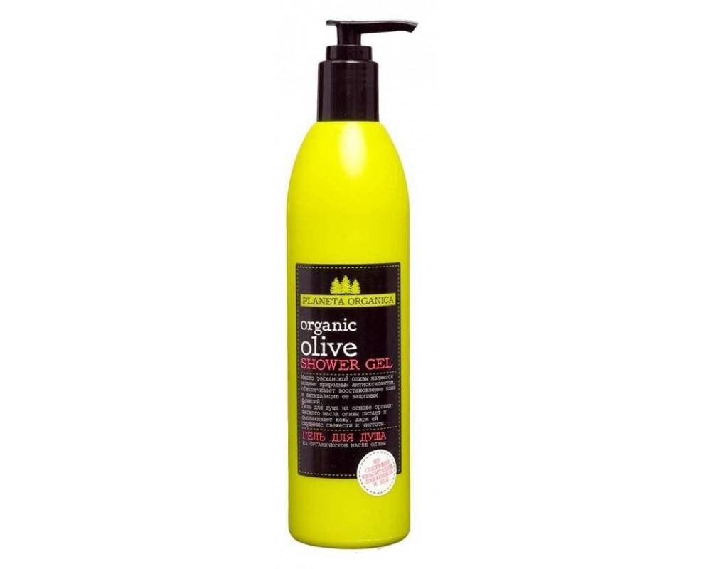 Planeta organica гель для душу organic olive.
