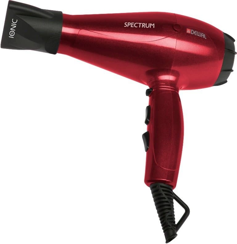 Фен SPECTRUM 03-110 красный ионизация 2 насадки 2200W