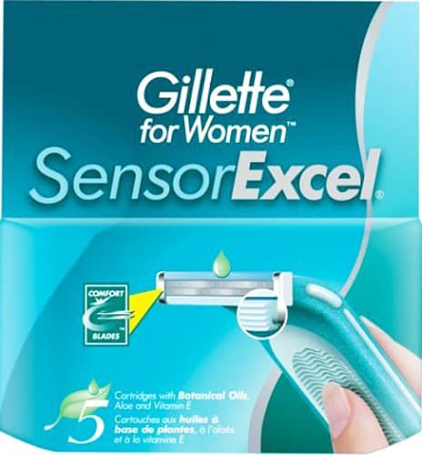 SENSOR EXCEL Сменные кассеты для женщин 5 шт