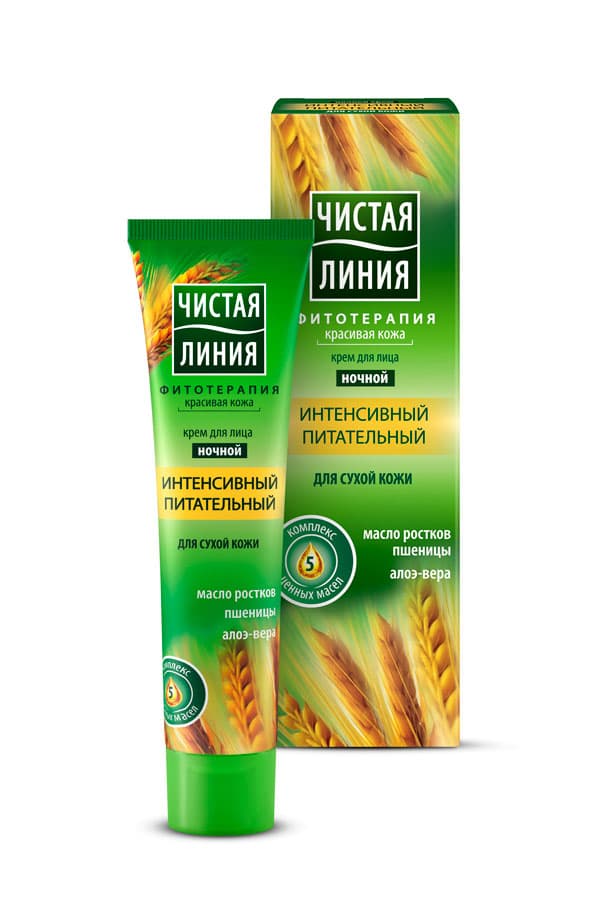 Крем питатательный ночной для сухой кожи 40 мл