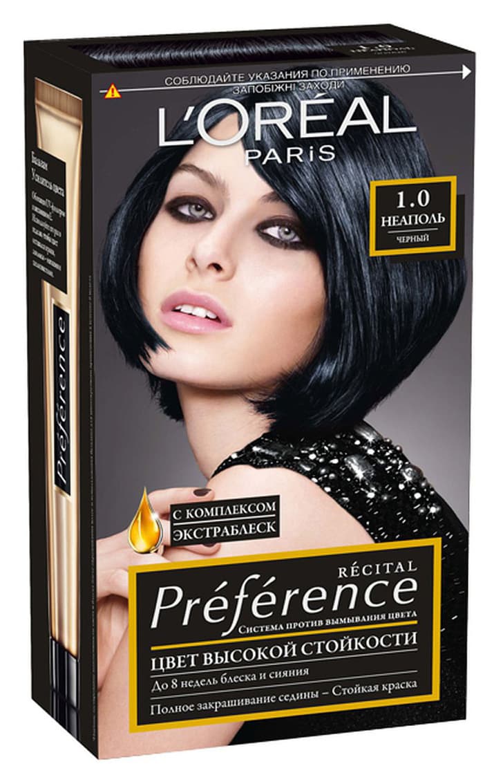 PREFERENCE Краска для волос № 1.0