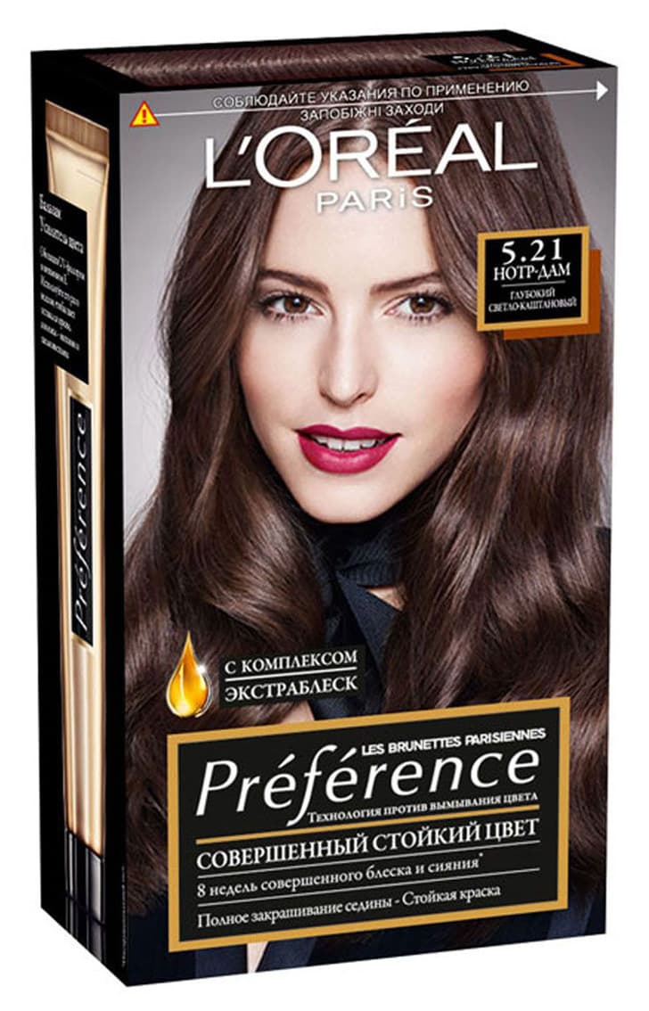 PREFERENCE Краска для волос № 5.21