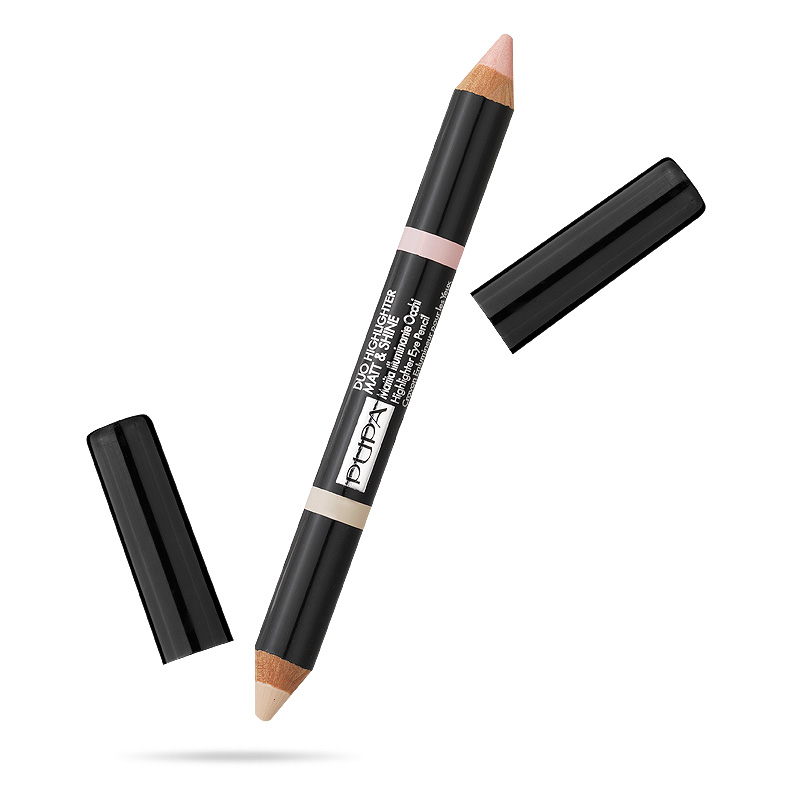 DUO HIGHLIGHTER MATT and SHINE Хайлайтер для век № 001 бежевый