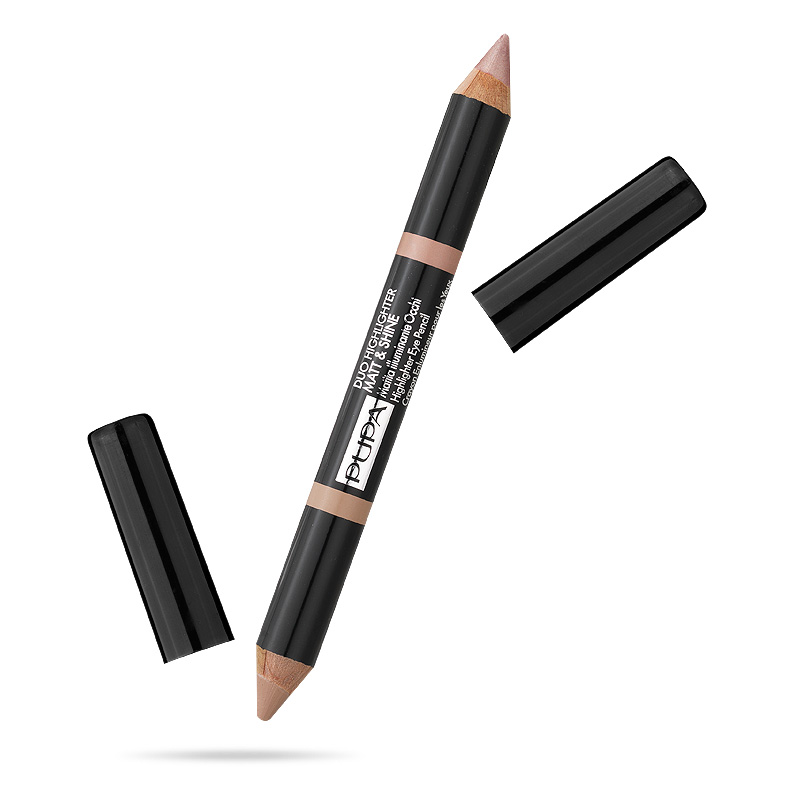 DUO HIGHLIGHTER MATT and SHINE Хайлайтер для век № 002 розовый