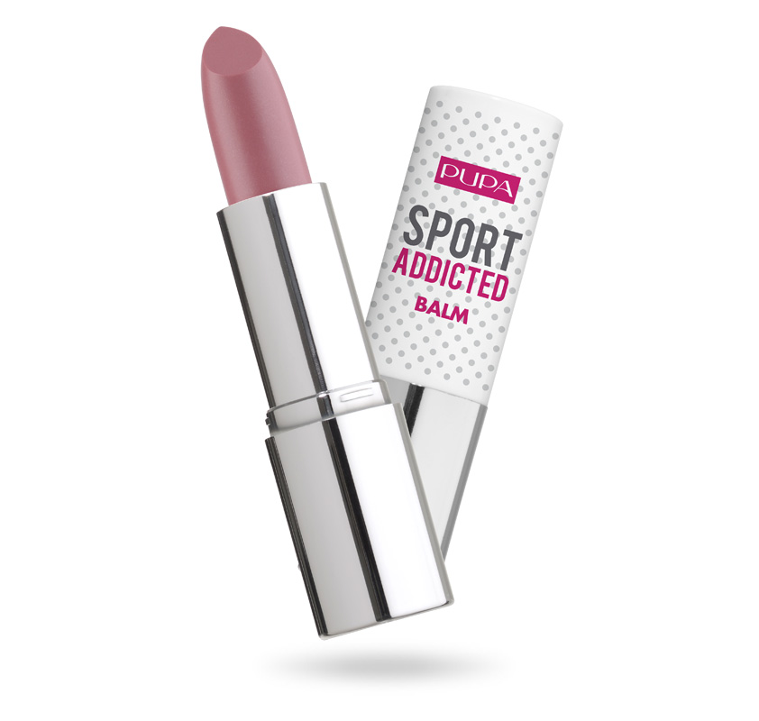 SPORT ADDICTED BALM Бальзам для губ № 002 Нюдовый розовый