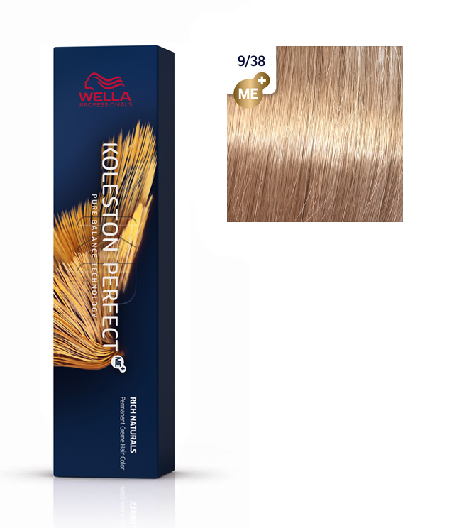 KOLESTON PERFECT Краска для волос № 9/38 Светлая сепия 60 мл NEW