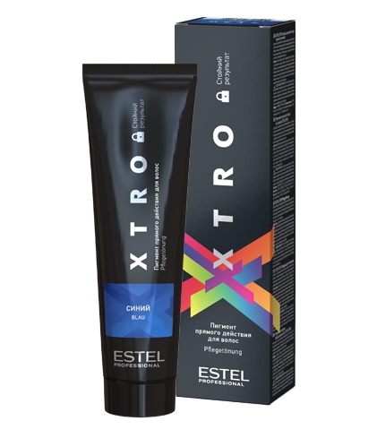 

Xtro Пигмент Прямого Действия Для Волос Black 150 Мл