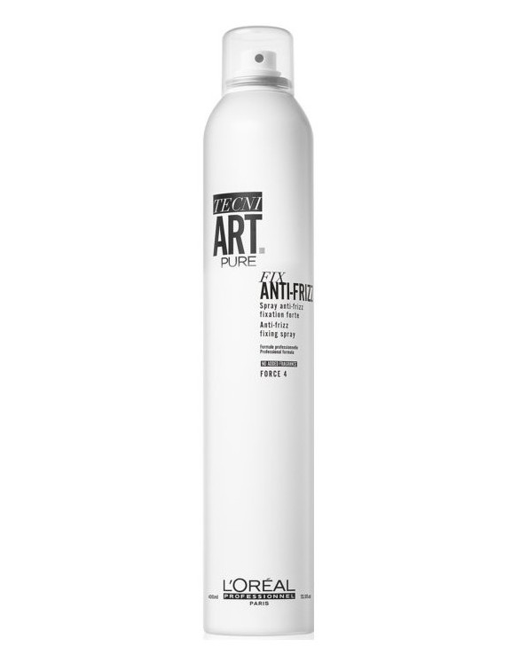 Tecni.Art PURE FIX ANTI-FRIZZ Спрей сильной фиксации Без запаха фиксация 4 400 мл