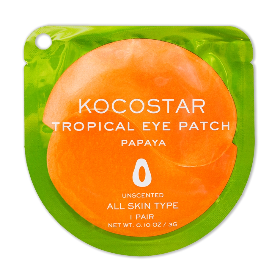 Патчи для глаз гидрогелевые Папайя 2 шт