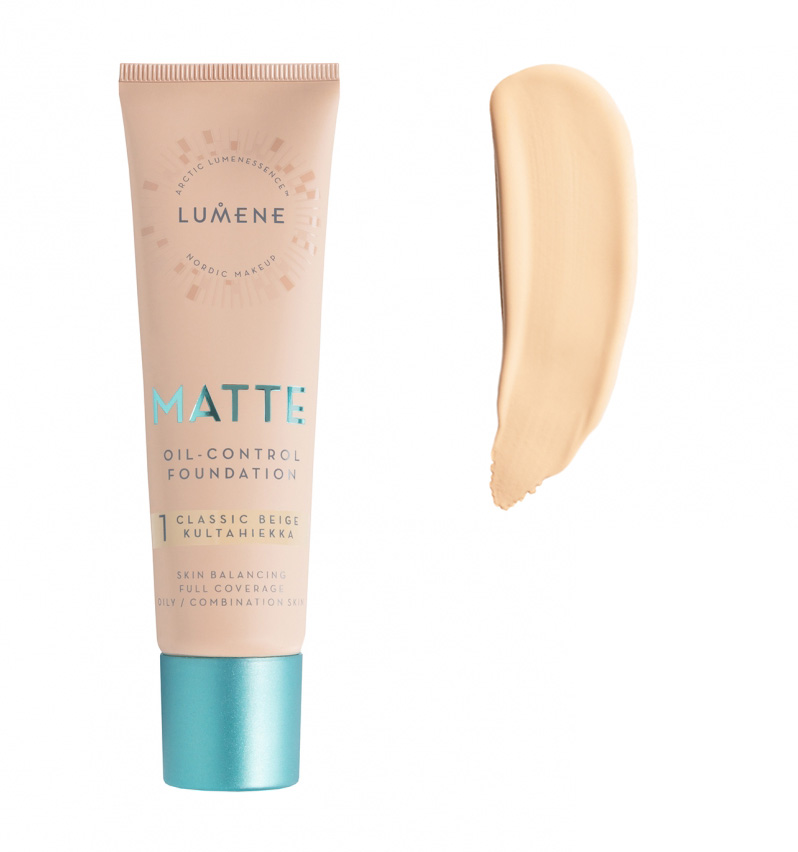 

Matte Oil-Control Крем Тональный Матирующий № 1 Classic Beige