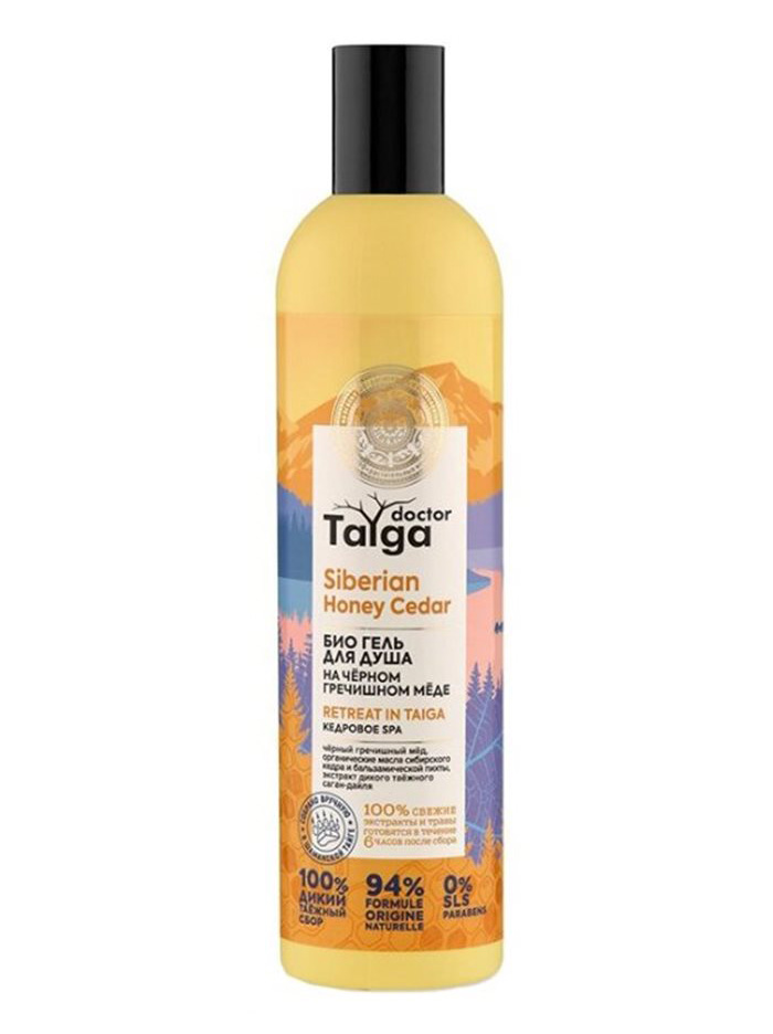 DOCTOR TAIGA Гель для душа-био Кедровое SPA 400 мл
