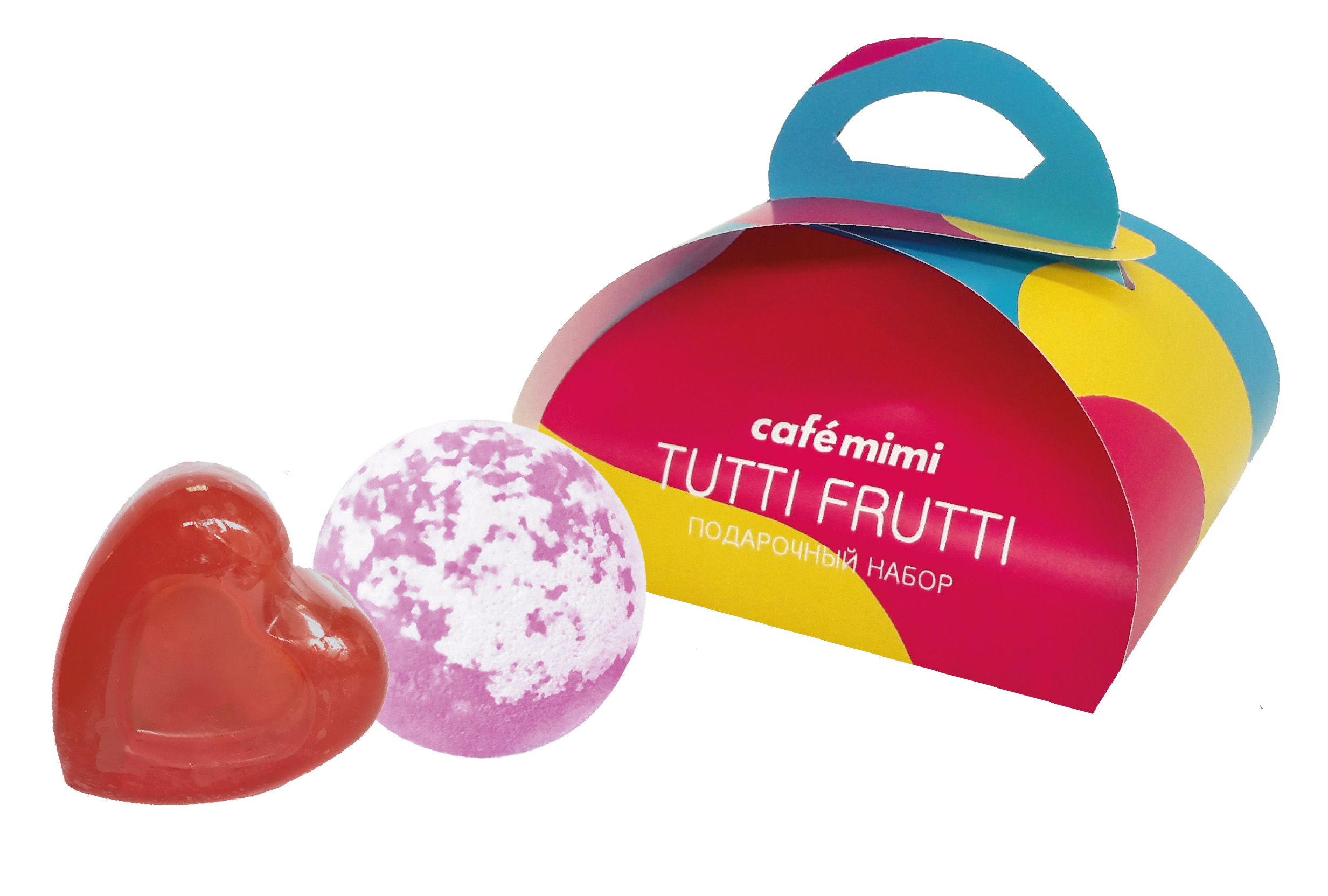 

Подарочный Набор Tutti Frutti Мыло Твердое Глицериновое 80Г Бурлящий Шар 120Г № 154 15 Мл