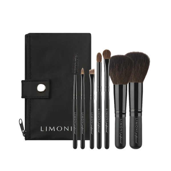PROFESSIONAL Набор кистей TRAVEL KIT ( 7 предметов) + чехол
