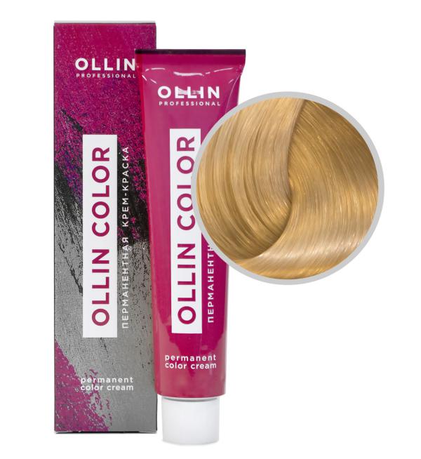 OLLIN COLOR Крем-краска для волос 60 мл № 10/03 светлый блондин прозрачно-золотистый