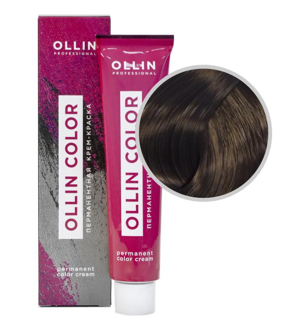 OLLIN COLOR Крем-краска для волос 60 мл № 5/0 светлый шатен