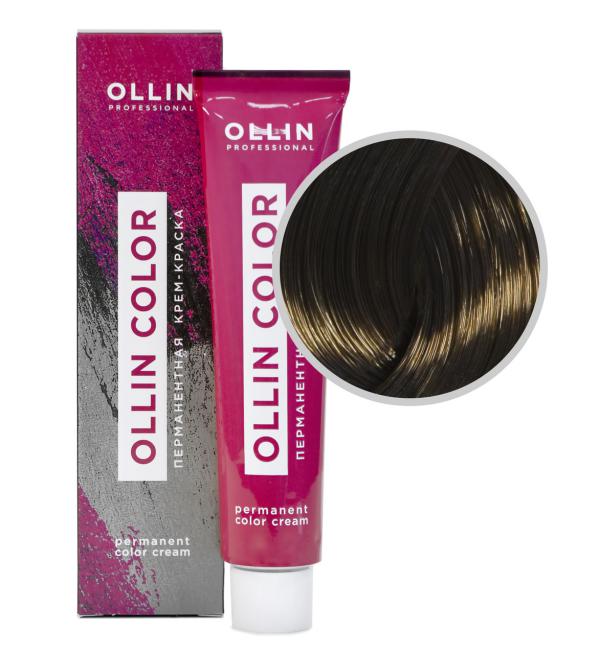 OLLIN COLOR Крем-краска для волос 60 мл № 6/0 темно-русый