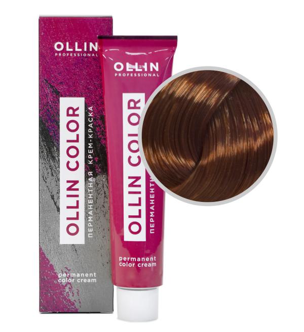 OLLIN COLOR Крем-краска для волос 60 мл № 7/4 русый медный