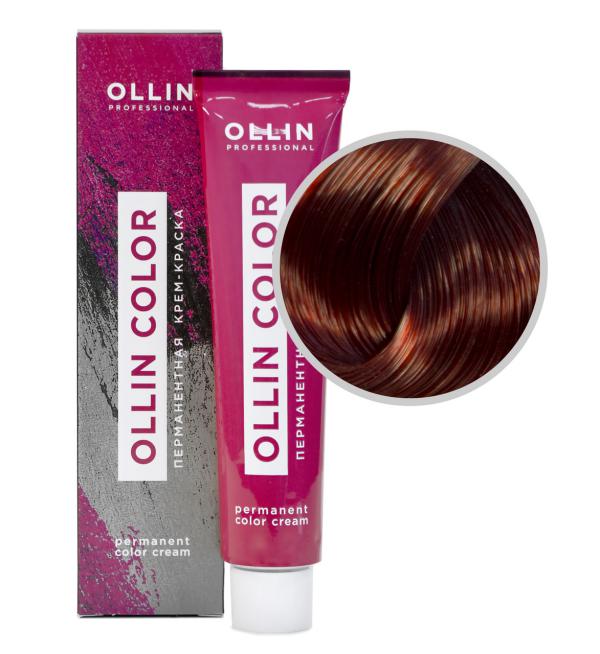 OLLIN COLOR Крем-краска для волос 60 мл № 7/5 русый махагоновый
