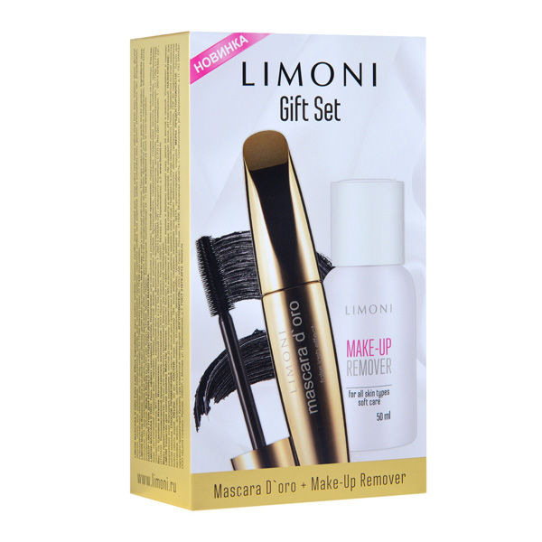Набор (Тушь Mascara Doro + Make-Up Remover Мягкий уход 50 мл)