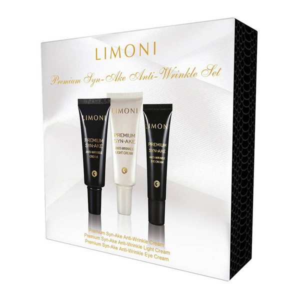 Набор Premium Syn-Ake Anti-Wrinkle (Крем для лица 25 мл, Крем для лица легкий 25 мл, Крем для век 15 мл)