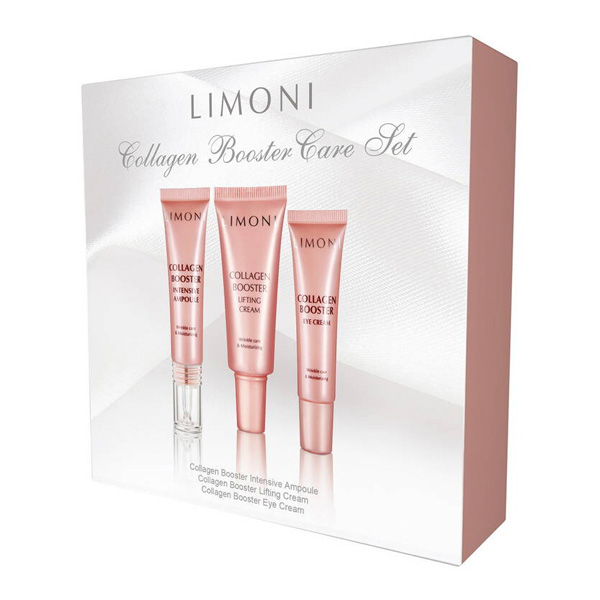 Набор Collagen Booster (Крем для лица 25 мл, Крем для век 15 мл, Сыворотка для лица 15 мл)