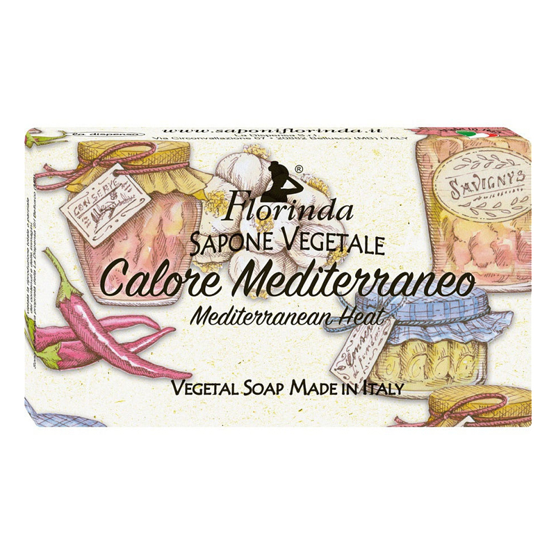 Мыло Сладкая жизнь Calore Mediterraneo Теплое Средиземноморье 100 г