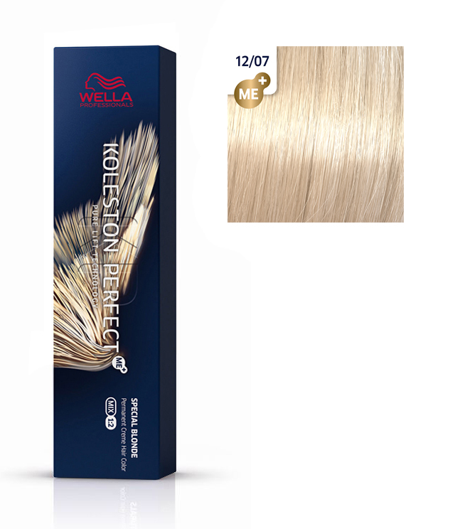 KOLESTON PERFECT Краска для волос № 12/07 Крем-брюле 60 мл
