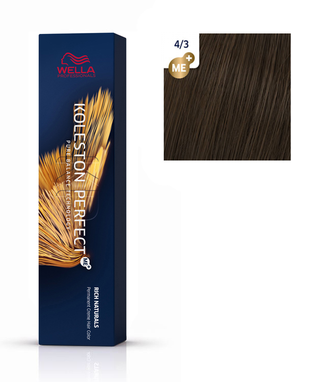 KOLESTON PERFECT Краска для волос № 4/3 Тоффи 60 мл