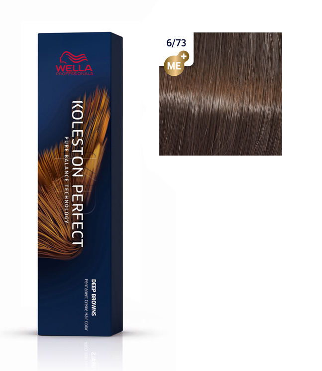 KOLESTON PERFECT Краска для волос № 6/73 Темный орех 60 мл NEW