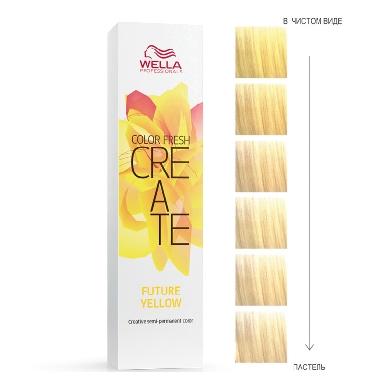 COLOR FRESH CREATE Оттеночная краска Больше чем желтый 60 мл