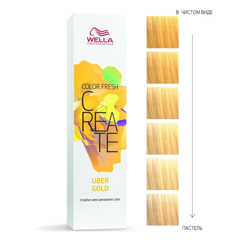 COLOR FRESH CREATE Оттеночная краска Киберзолото 60 мл