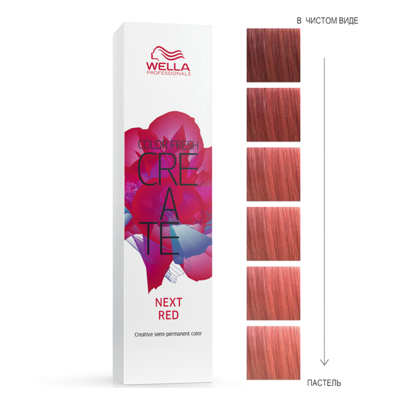 COLOR FRESH CREATE Оттеночная краска Новый красный 60 мл