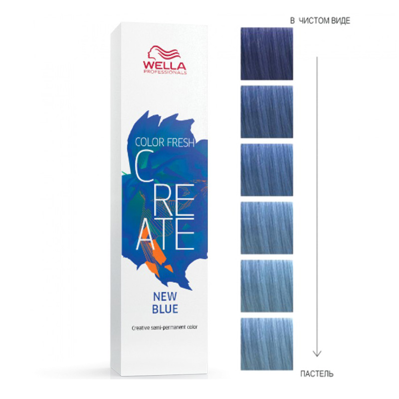 COLOR FRESH CREATE Оттеночная краска Ночной синий 60 мл