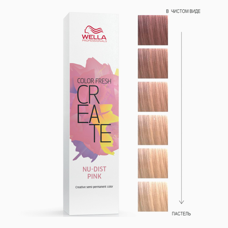 COLOR FRESH CREATE Оттеночная краска Пудровый розовый 60 мл