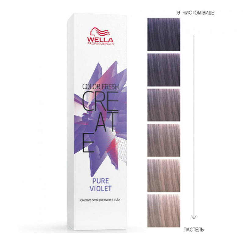 COLOR FRESH CREATE Оттеночная краска Ультрафиолет 60 мл