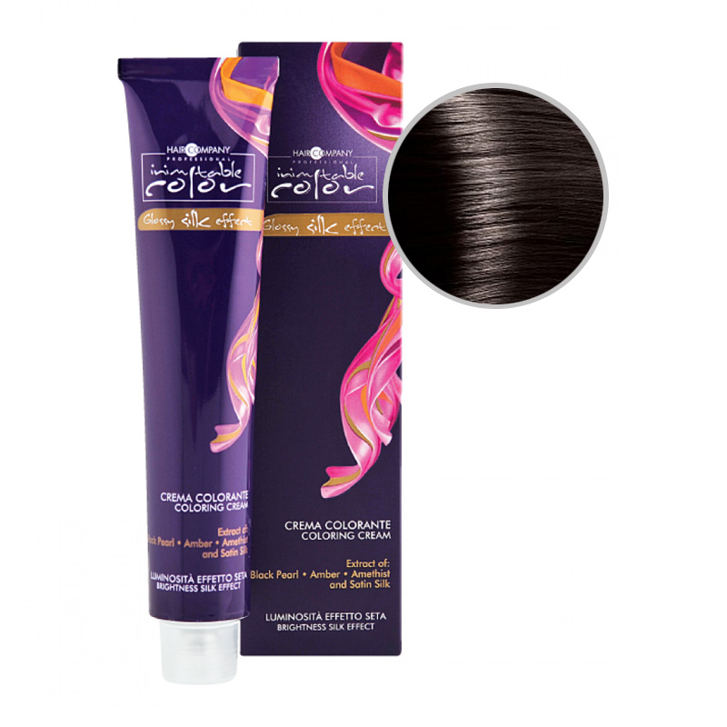 INIMITABLE COLOR Крем-краска для волос № 3 Темно-каштановый 100 мл