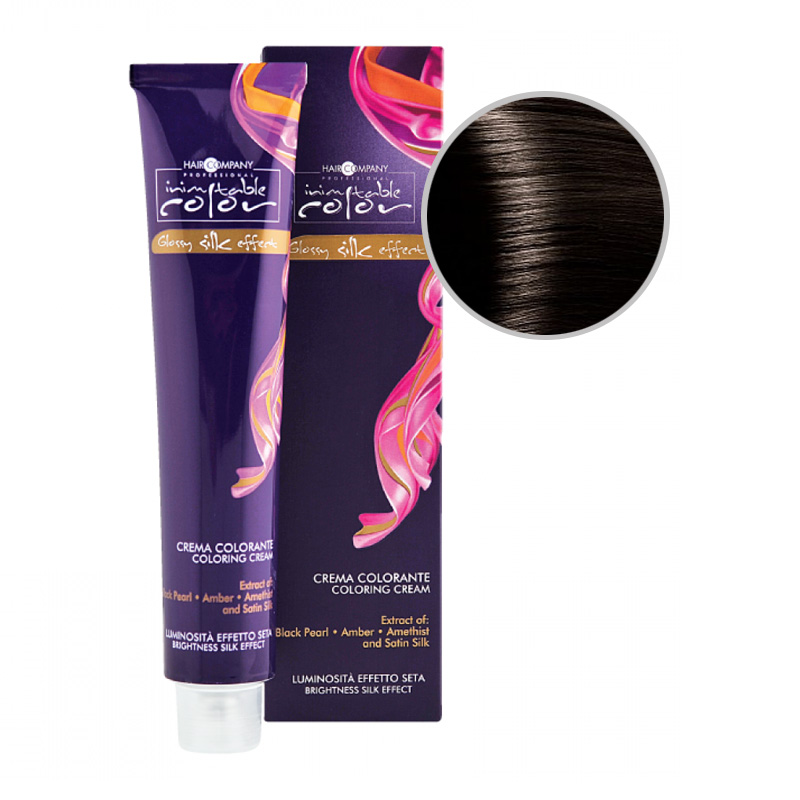 INIMITABLE COLOR Крем-краска для волос № 4.13 Ледяной мокко 100 мл