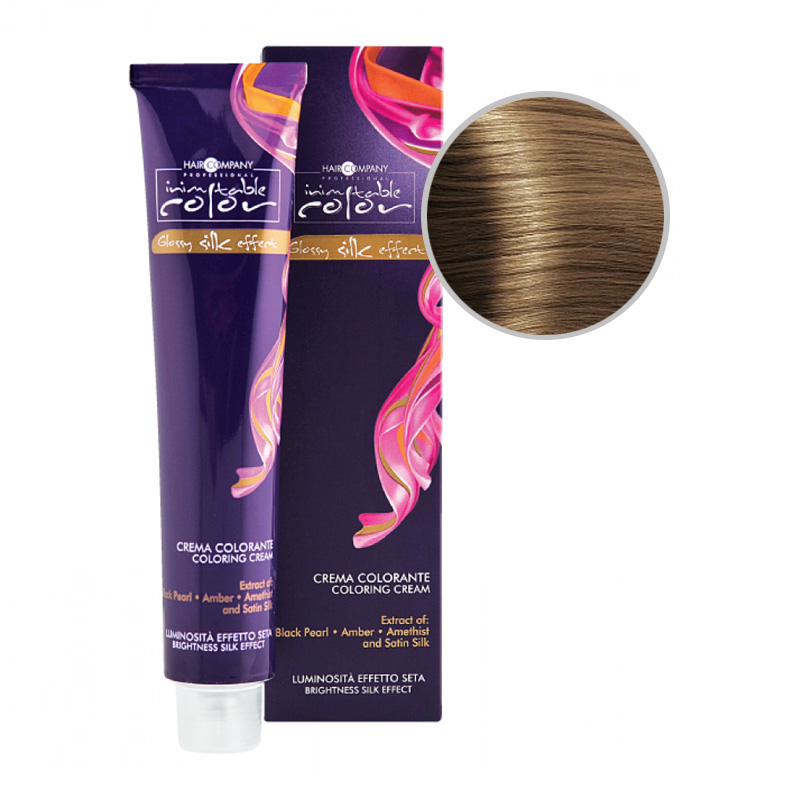 INIMITABLE COLOR Крем-краска для волос № 8 TOFFEE Светло-русый тоффи 100 мл