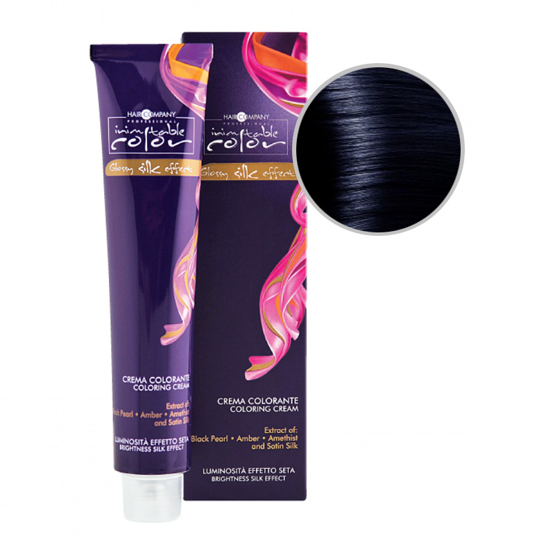INIMITABLE COLOR Крем-краска для волос № 1.10 Иссиня-черный 100 мл