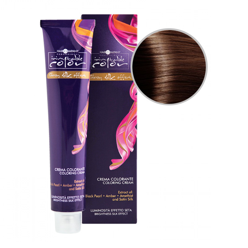 INIMITABLE COLOR Крем-краска для волос № 5.34 Светло-каштановый золотисто-медный 100 мл