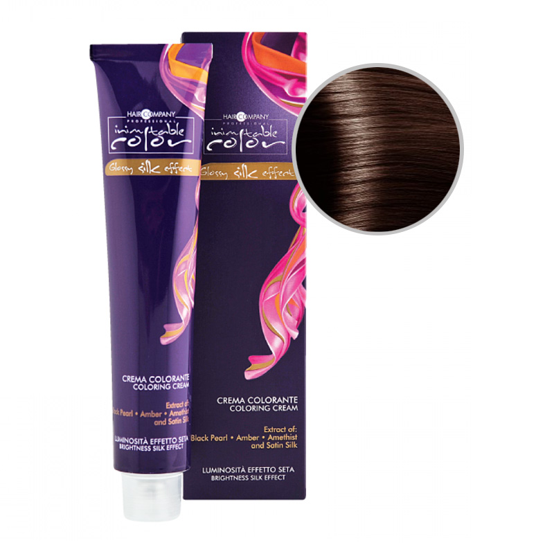 INIMITABLE COLOR Крем-краска для волос № 6 Темно-русый 100 мл