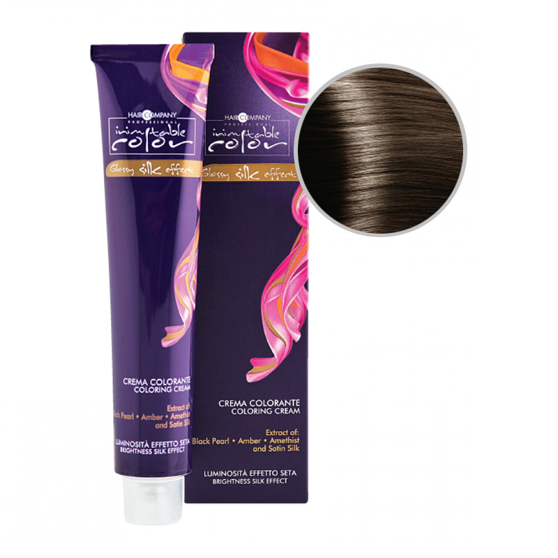 INIMITABLE COLOR Крем-краска для волос № 6.13 Темно-русый пепельно-золотистый 100 мл