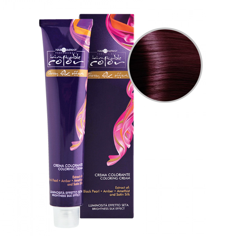INIMITABLE COLOR Крем-краска для волос № 6.62 Темно-русый красный пурпурный 100 мл