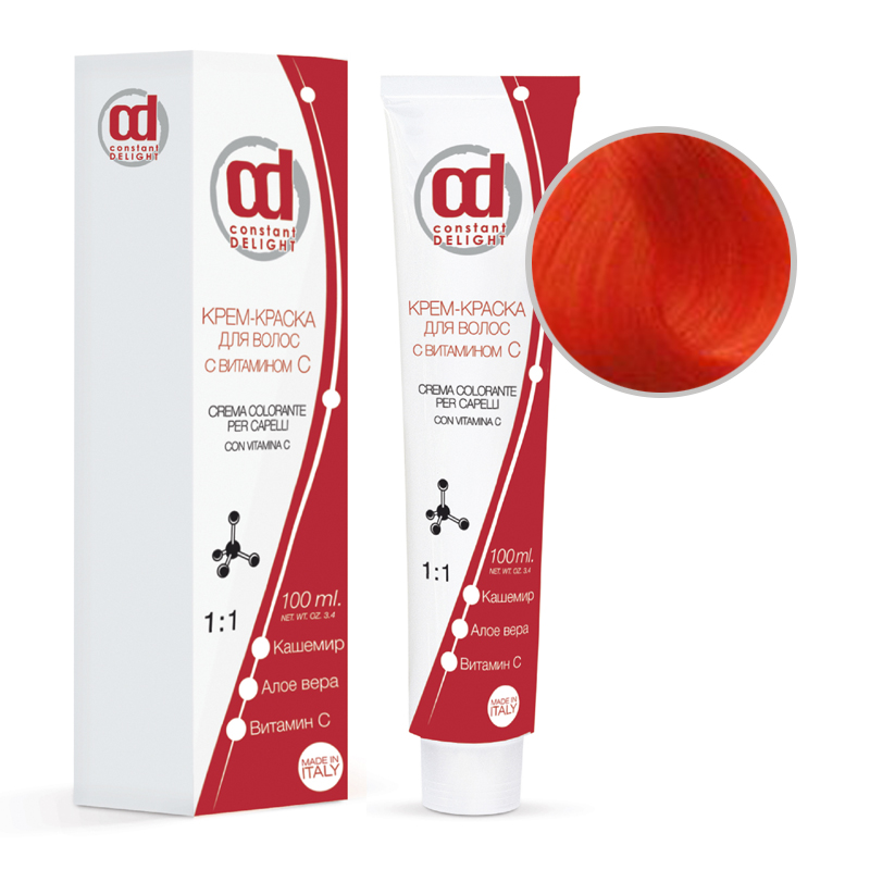 CREMA COLORANTE Крем-краска для волос с витамином C № 0/77 медный микстон 100 мл