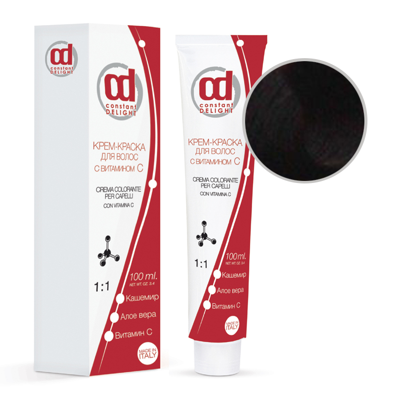 CREMA COLORANTE Крем-краска для волос с витамином C № 0/99 фиолетовый микстон 100 мл