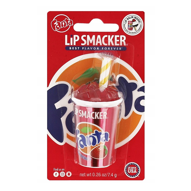 Бальзам для губ с ароматом Fanta Strawberry 7,4 г