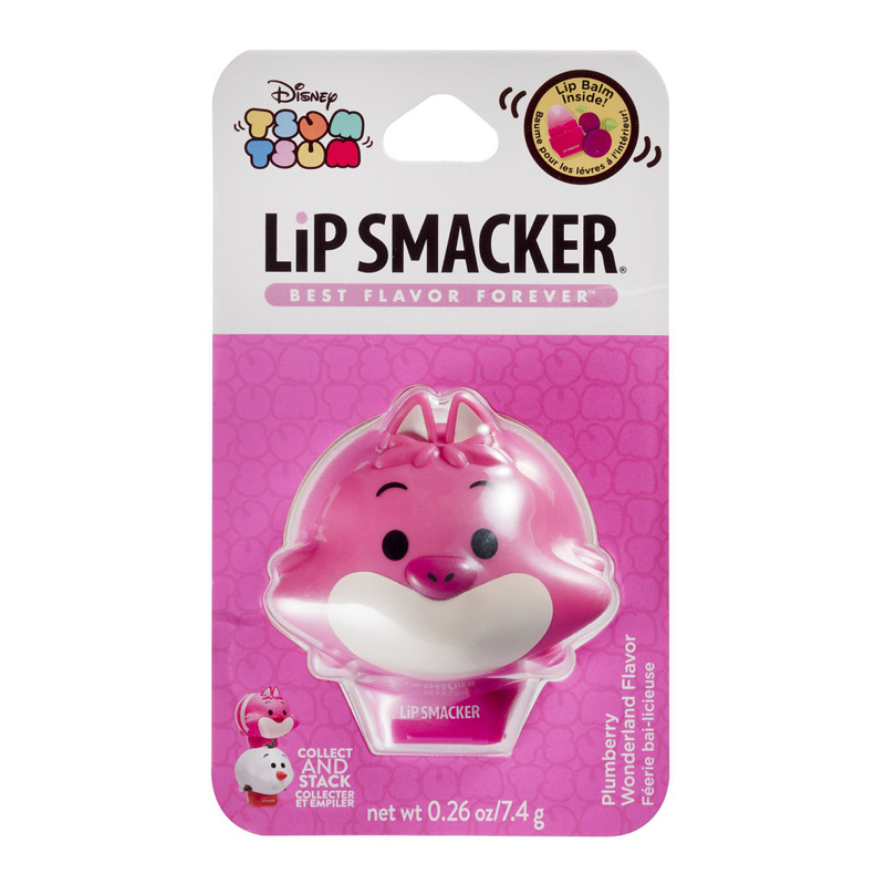 Disney Tsum Tsum Бальзам для губ Cheshire Cat Plumberry Wonderland с ароматом Слива 7,4 г
