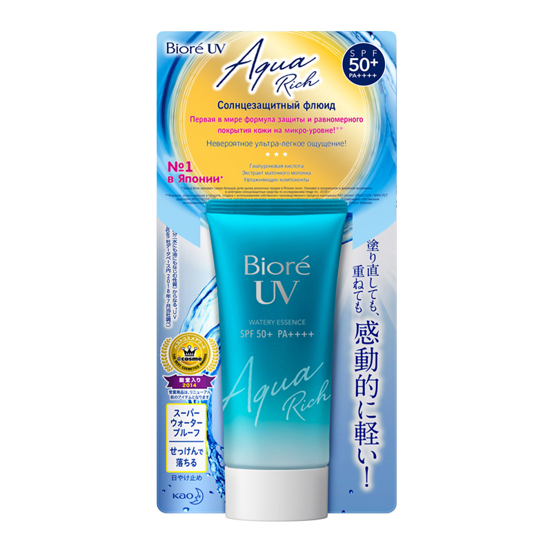 UV Aqua Rich Солнцезащитный флюид SPF 50 50 мл