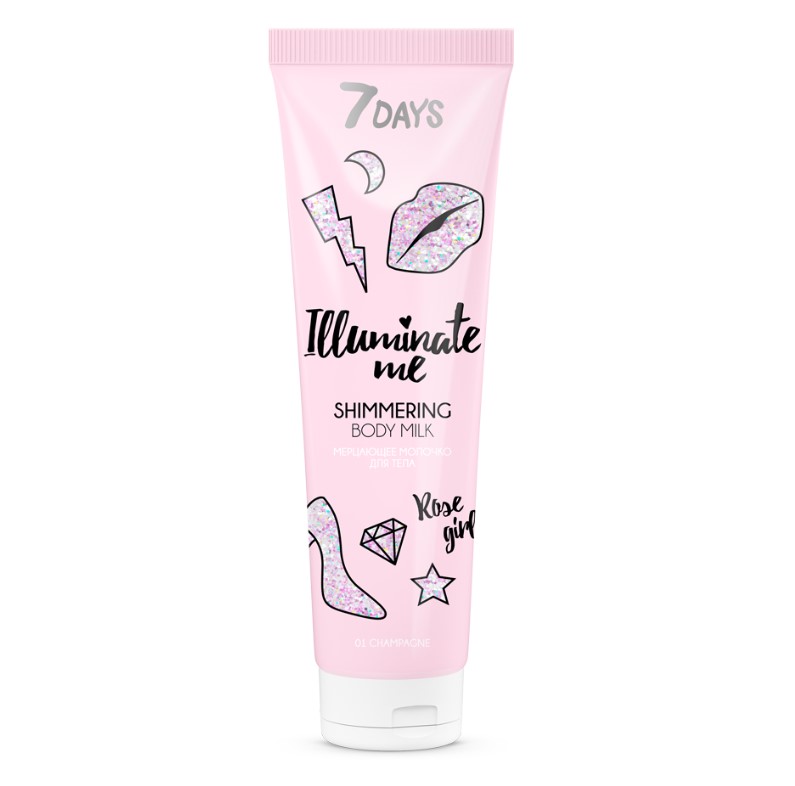 ILLUMINATE ME ROSE GIRL Мерцающее молочко для тела 150 мл