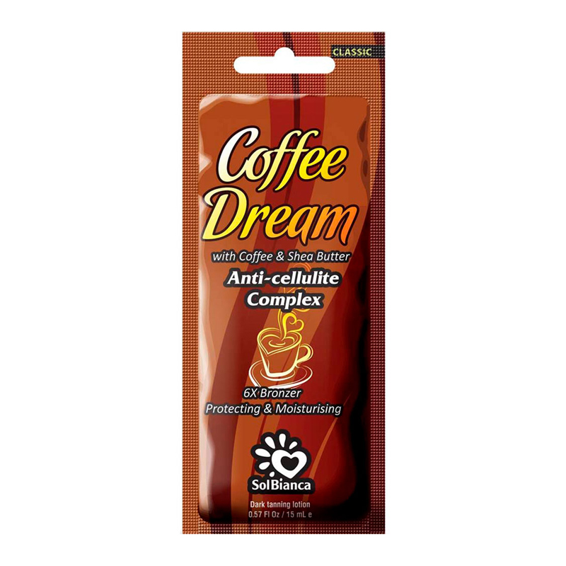 COFFEE DREAM 6X BRONZER Крем для солярия с маслами кофе и Ши 15 мл
